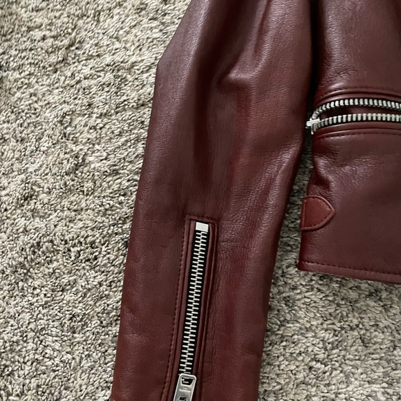 Coach Leather Biker Jacket - Picture 5 of 12